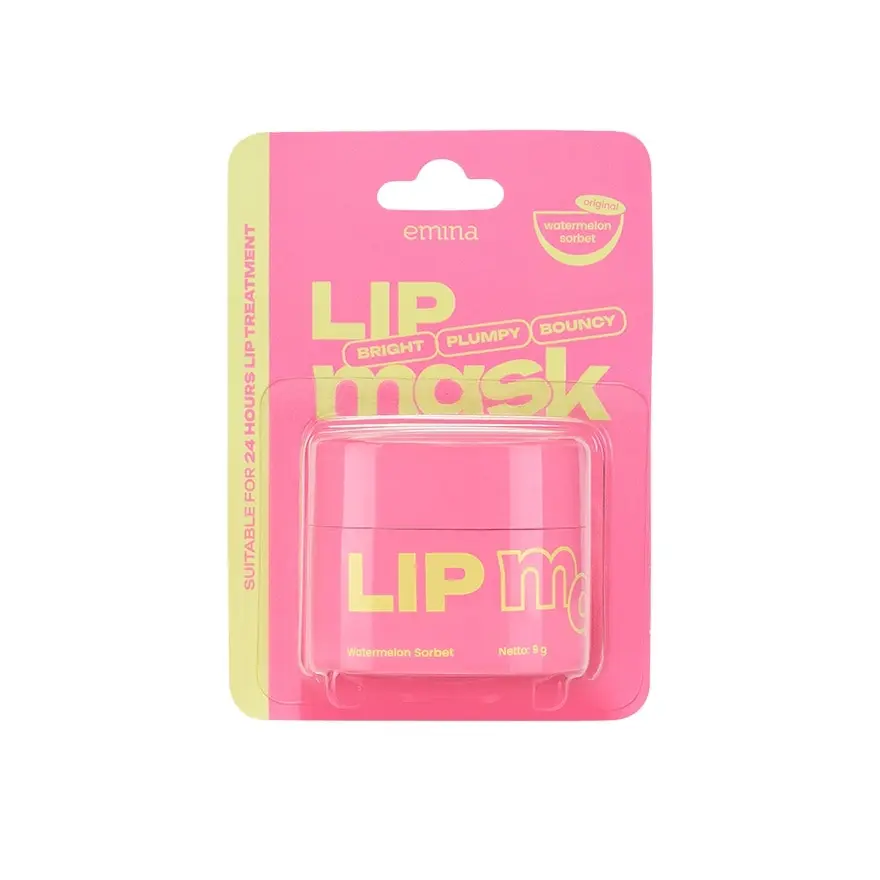 EMINA Lip Mask 9g - Shea Butter and 7 Natural Oils